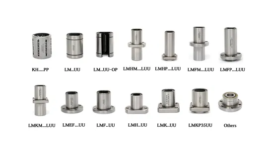 New arrival HXVH lm6uu lm8uu lm10uu lm12uu lm16uu lm20uu lm25uu lm30uu lm12luu 12mm cheap slide motion guiding system ball bushings bush sleeve linear bearing